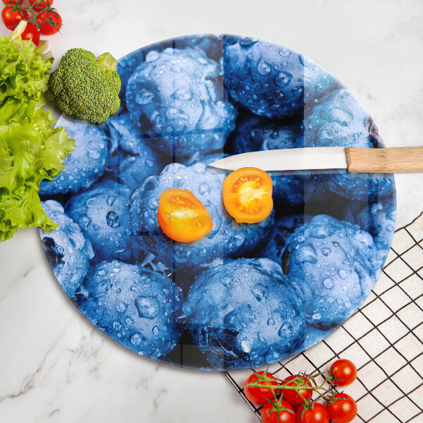 Üveg vágódeszka Lédús áfonya