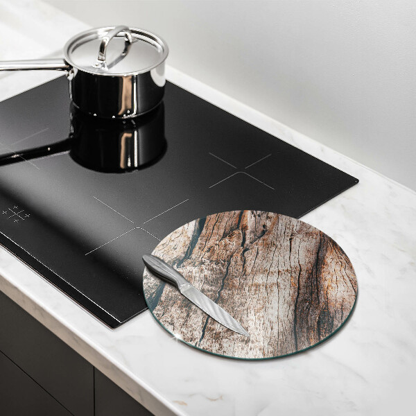 Üveg vágódeszka Fa szerkezet