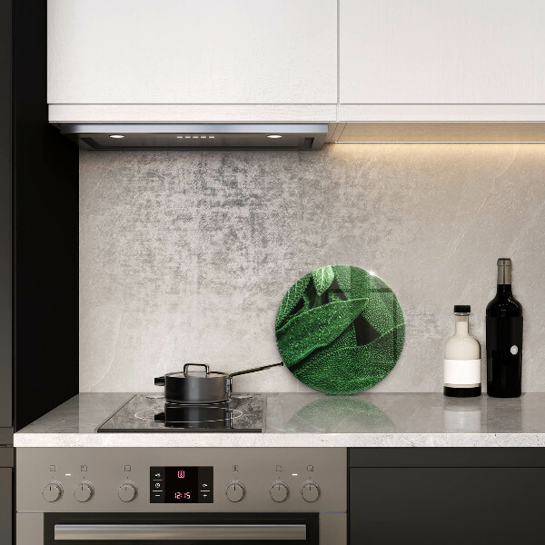 Üveg vágódeszka A növény levelei