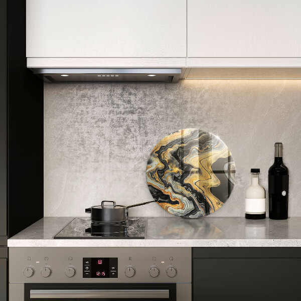 Üveg vágódeszka Absztrakt szerkezet