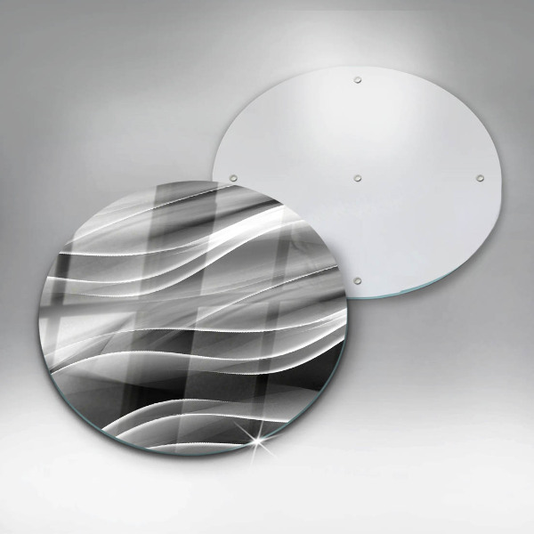 Üveg vágódeszka Absztrakciós finom vonalak