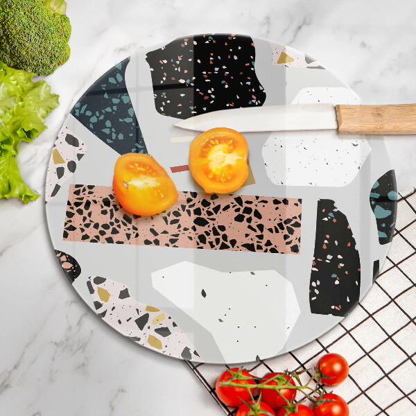 Üveg vágódeszka Kőedény