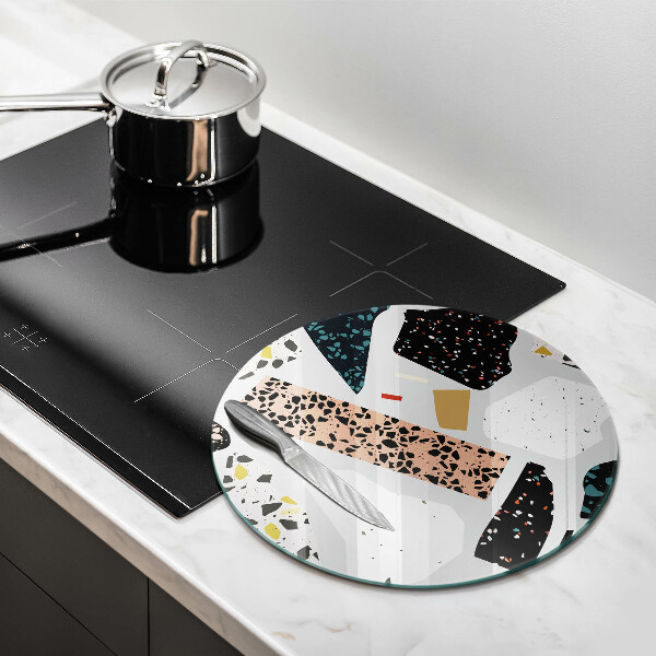 Üveg vágódeszka Kőedény