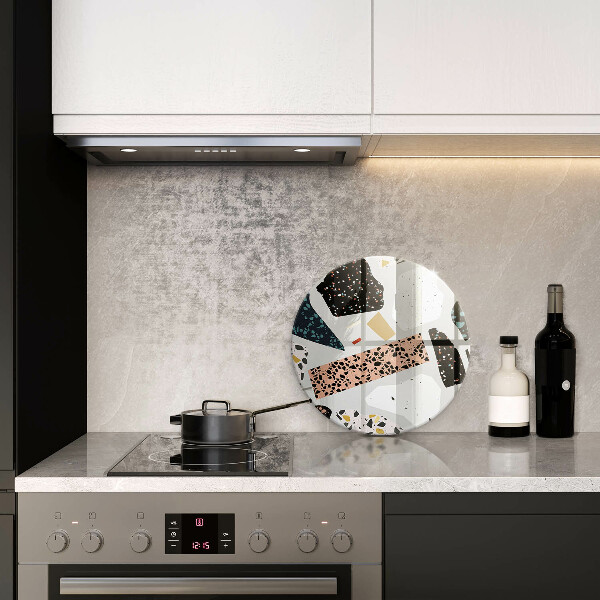 Üveg vágódeszka Kőedény