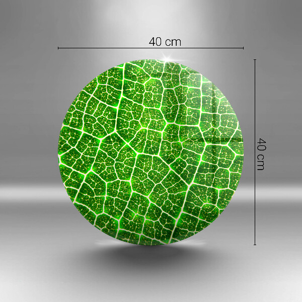 Üveg vágódeszka Levélszerkezet