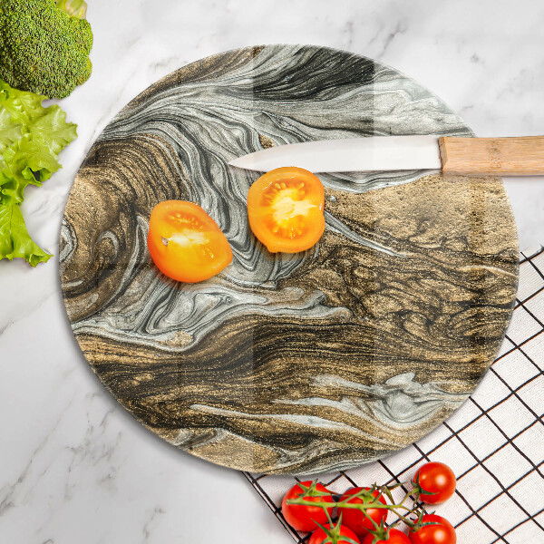 Üveg vágódeszka Gazdag absztrakció