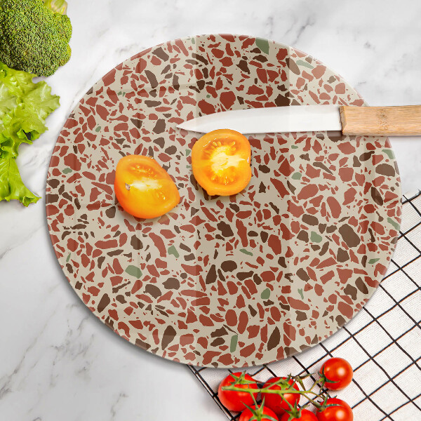 Üveg vágódeszka Finom kőedény