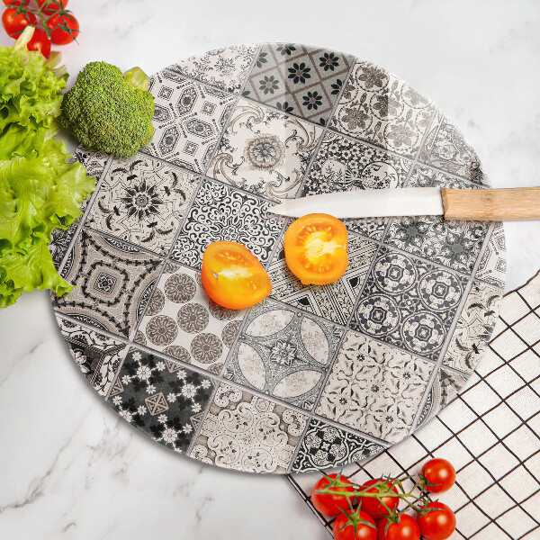 Üveg vágódeszka Dekoratív csempe