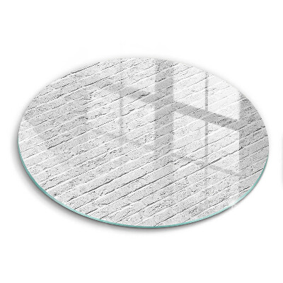 Üveg vágódeszka Téglafal fal