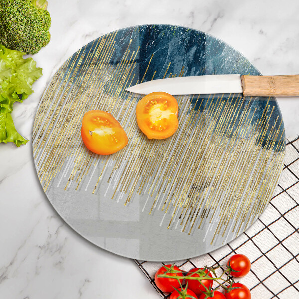 Üveg vágódeszka Tervezői absztrakció