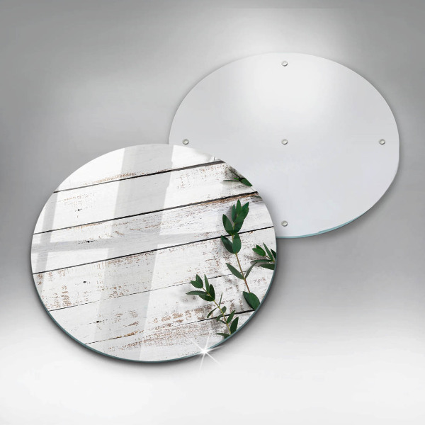 Üveg vágódeszka Régi táblák és levelek