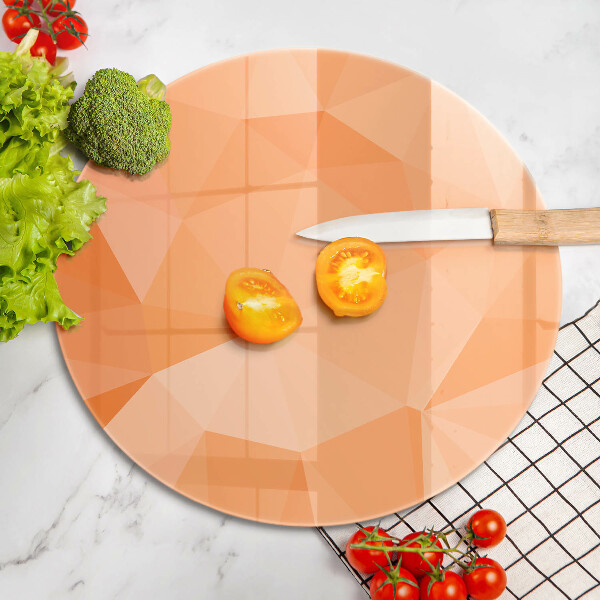 Üveg vágódeszka Geometriai háttér