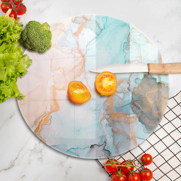 Üveg vágódeszka Márvány absztrakció