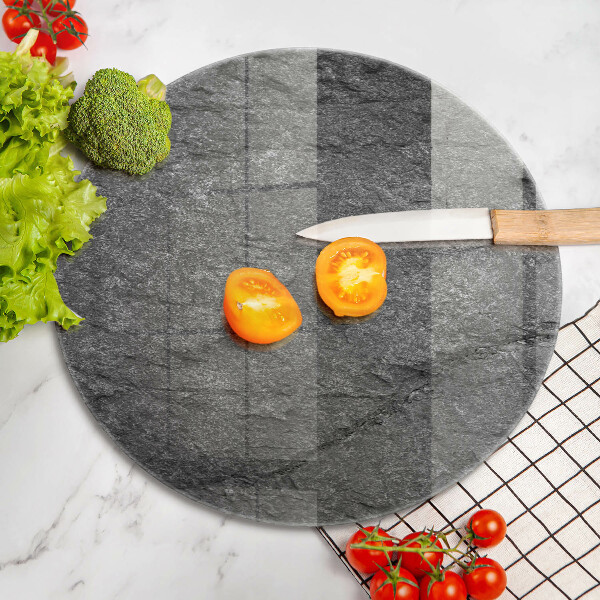 Üveg vágódeszka Kő textúra