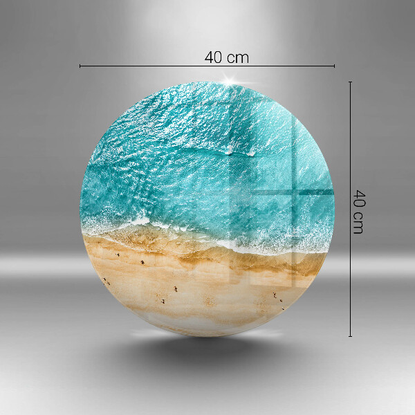 Üveg vágódeszka Tengerpart és tenger