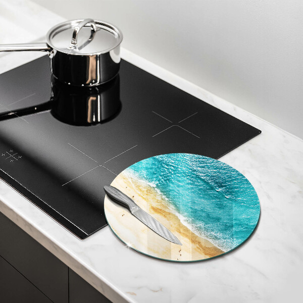 Üveg vágódeszka Tengerpart és tenger