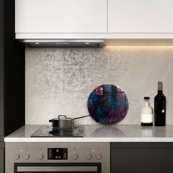 Üveg vágódeszka Sötét dzsungel