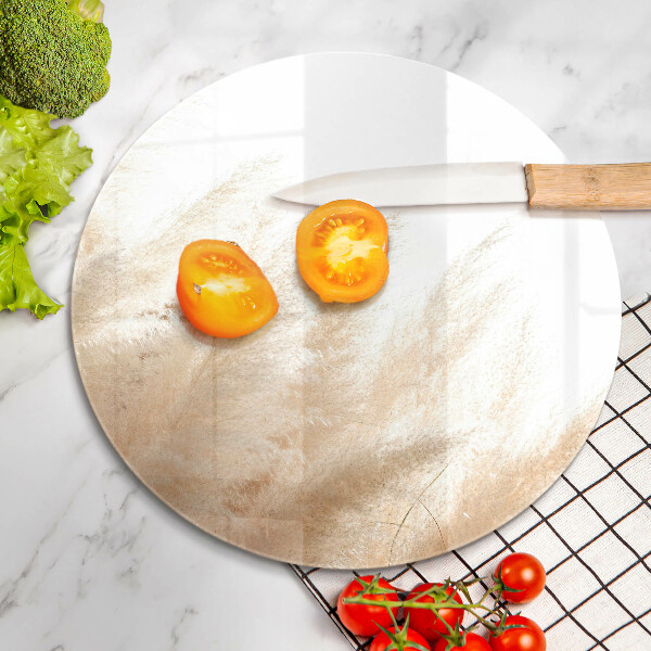 Üveg vágódeszka Pampa fű