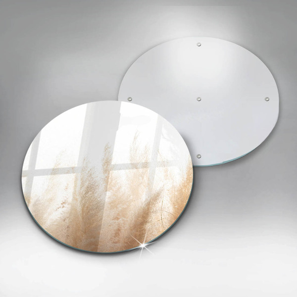 Üveg vágódeszka Pampa fű