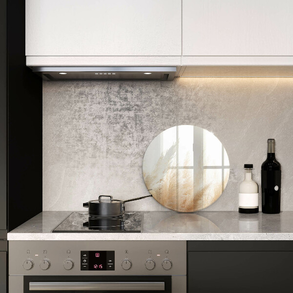 Üveg vágódeszka Pampa fű