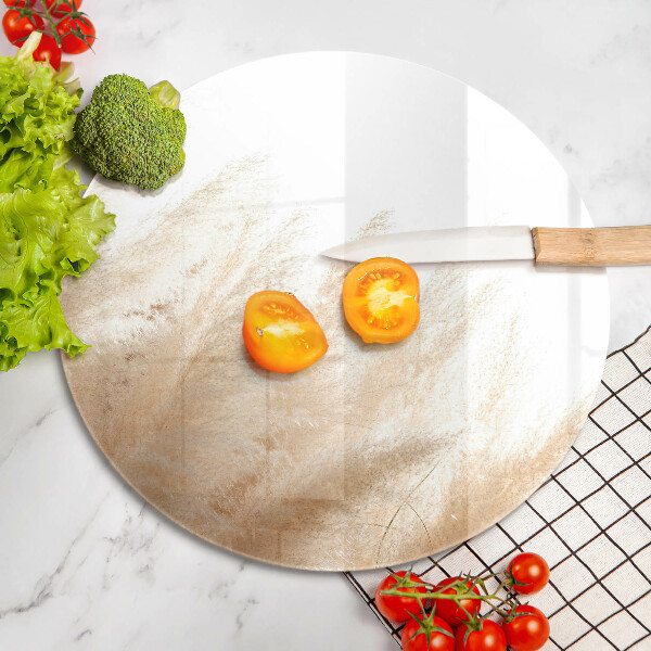 Üveg vágódeszka Pampa fű