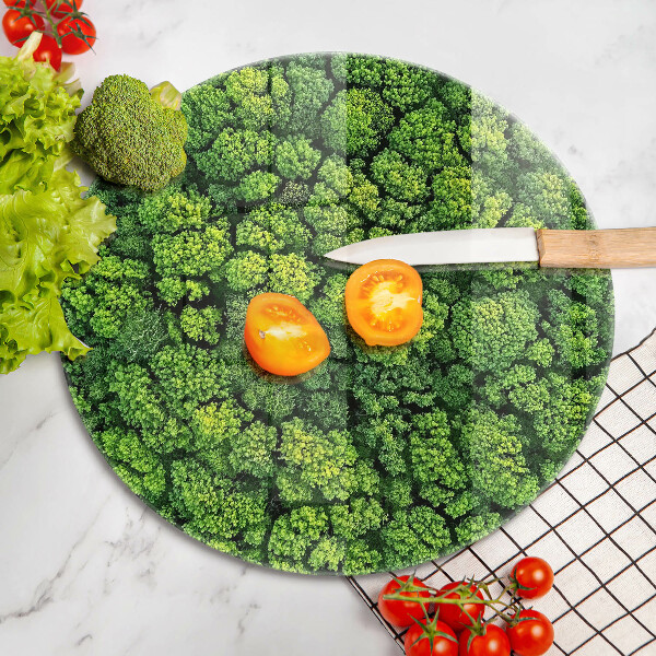 Üveg vágódeszka Természet moha növény