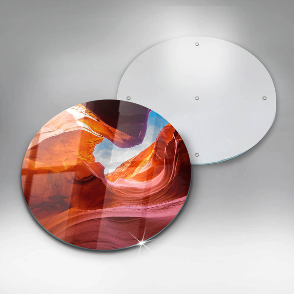 Üveg vágódeszka Canyon szikla táj