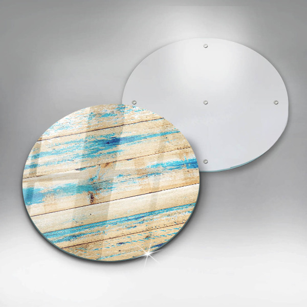 Üveg vágódeszka Retro fa táblák