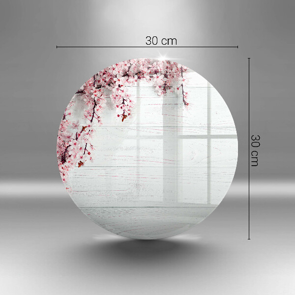 Üveg vágódeszka Virágok a táblákon