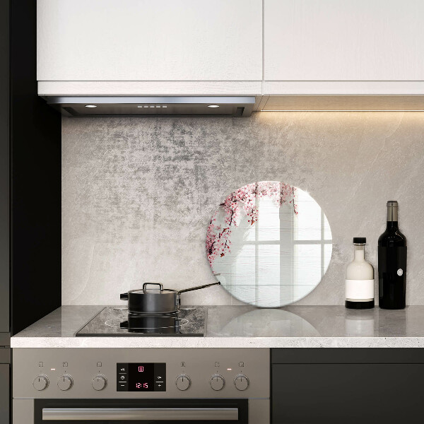 Üveg vágódeszka Virágok a táblákon