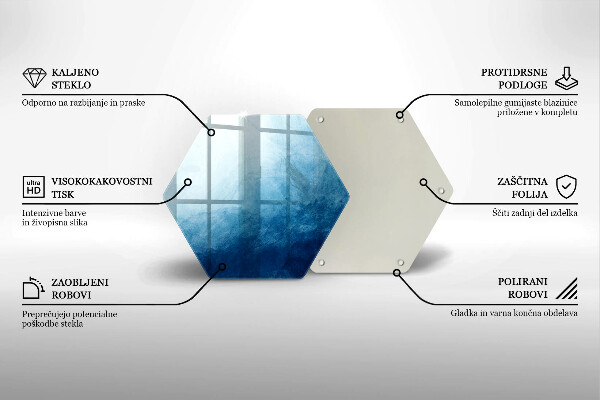 Üveg vágódeszka Absztrakt háttér