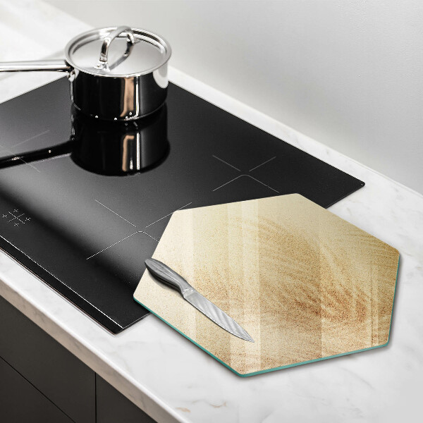 Üveg vágódeszka Tengerparti homokos nyaralás