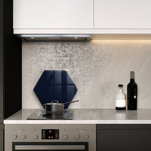 Üveg vágódeszka sötétkék