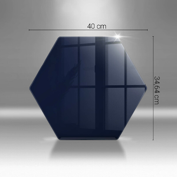 Üveg vágódeszka sötétkék