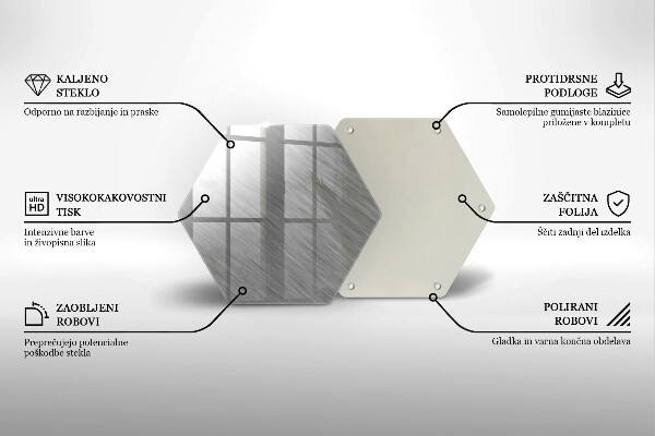 Üveg vágódeszka Fém textúra háttér