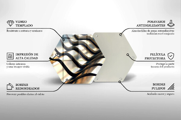 Üveg vágódeszka 3D fém formák