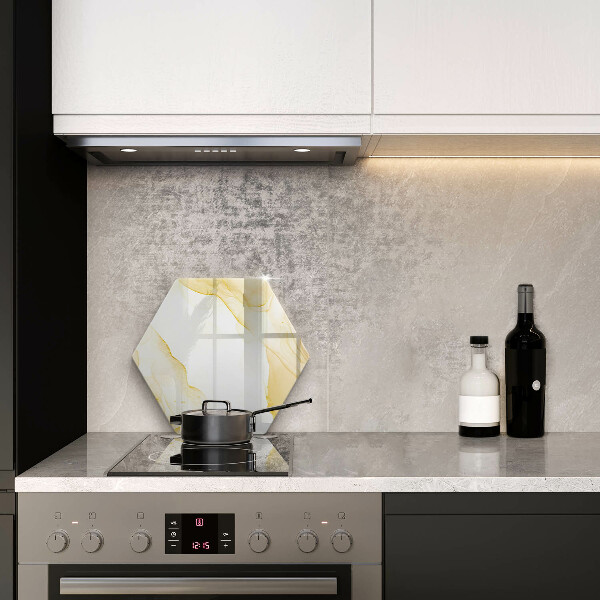 Üveg vágódeszka Arany absztrakció