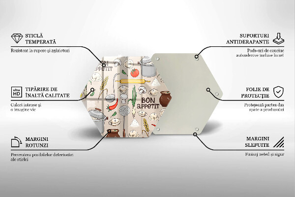 Üveg vágódeszka Konyha illusztráció