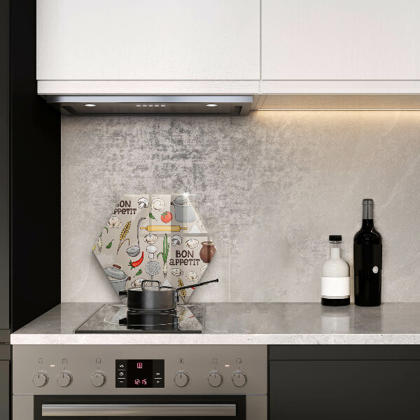 Üveg vágódeszka Konyha illusztráció