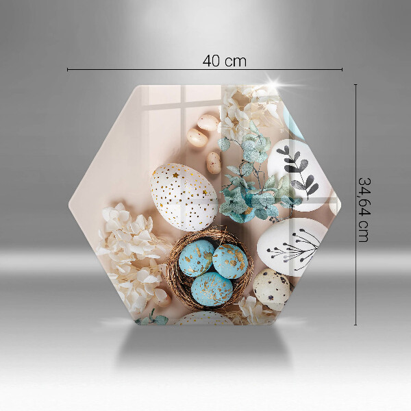 Üveg vágódeszka Húsvéti díszek