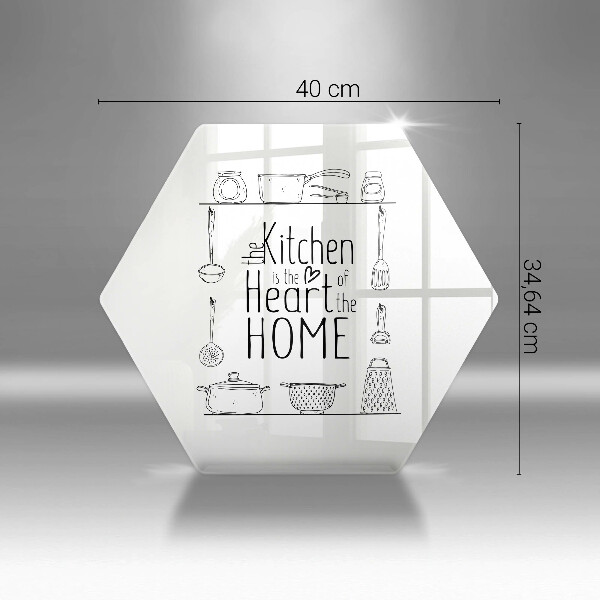 Üveg vágódeszka Felirat mondat