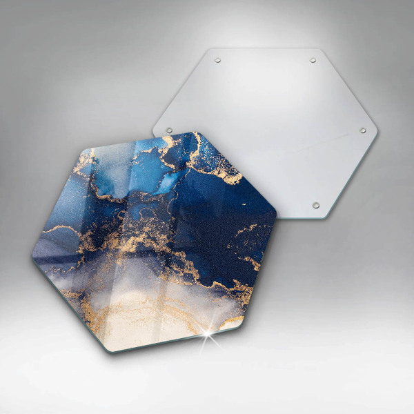 Üveg vágódeszka Márvány absztrakció