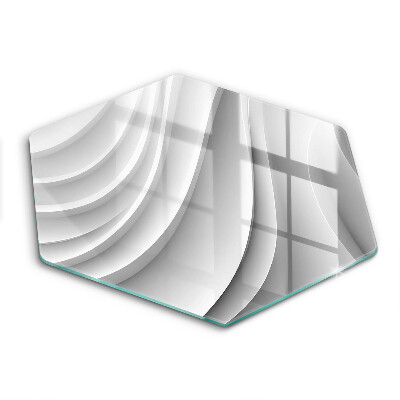 Üveg vágódeszka Geometriai vonalak