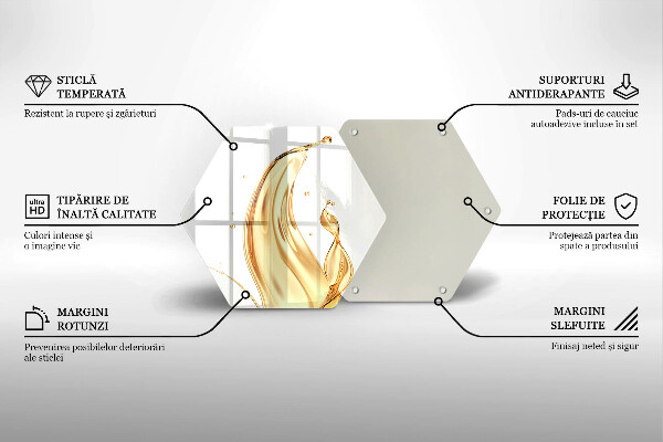 Üveg vágódeszka olivaolaj