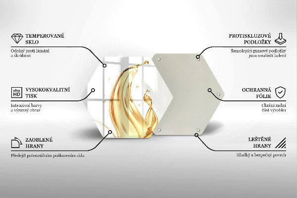 Üveg vágódeszka olivaolaj