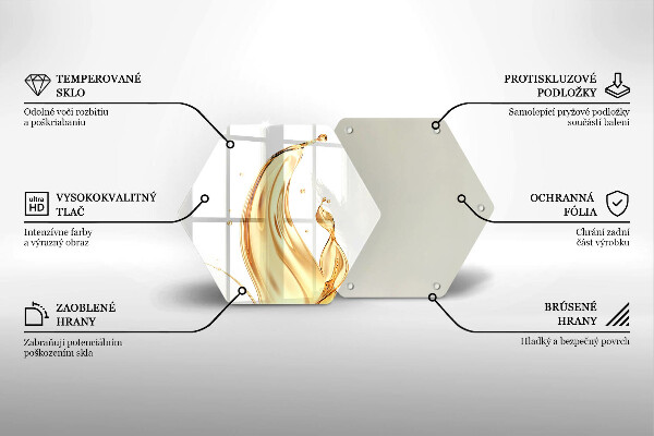 Üveg vágódeszka olivaolaj