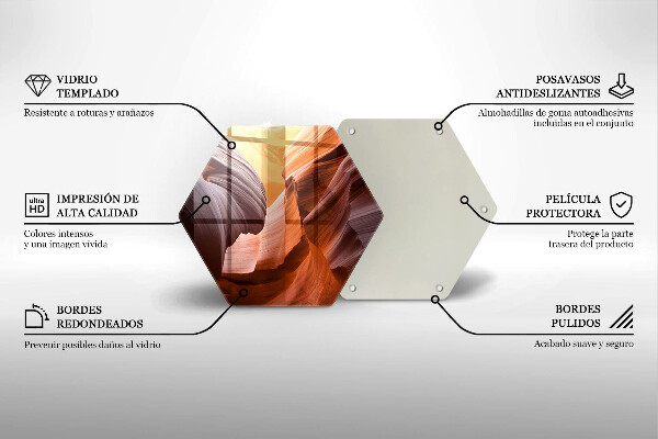 Üveg vágódeszka Grand Canyon