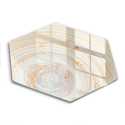 Üveg vágódeszka Fa textúra