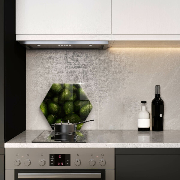 Üveg vágódeszka Avokádó gyümölcs