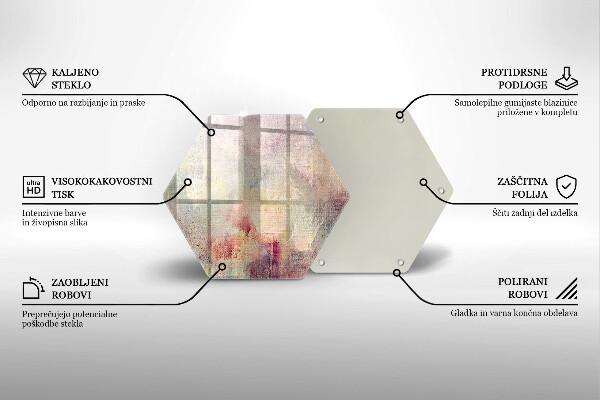 Üveg vágódeszka Festék textúra háttér